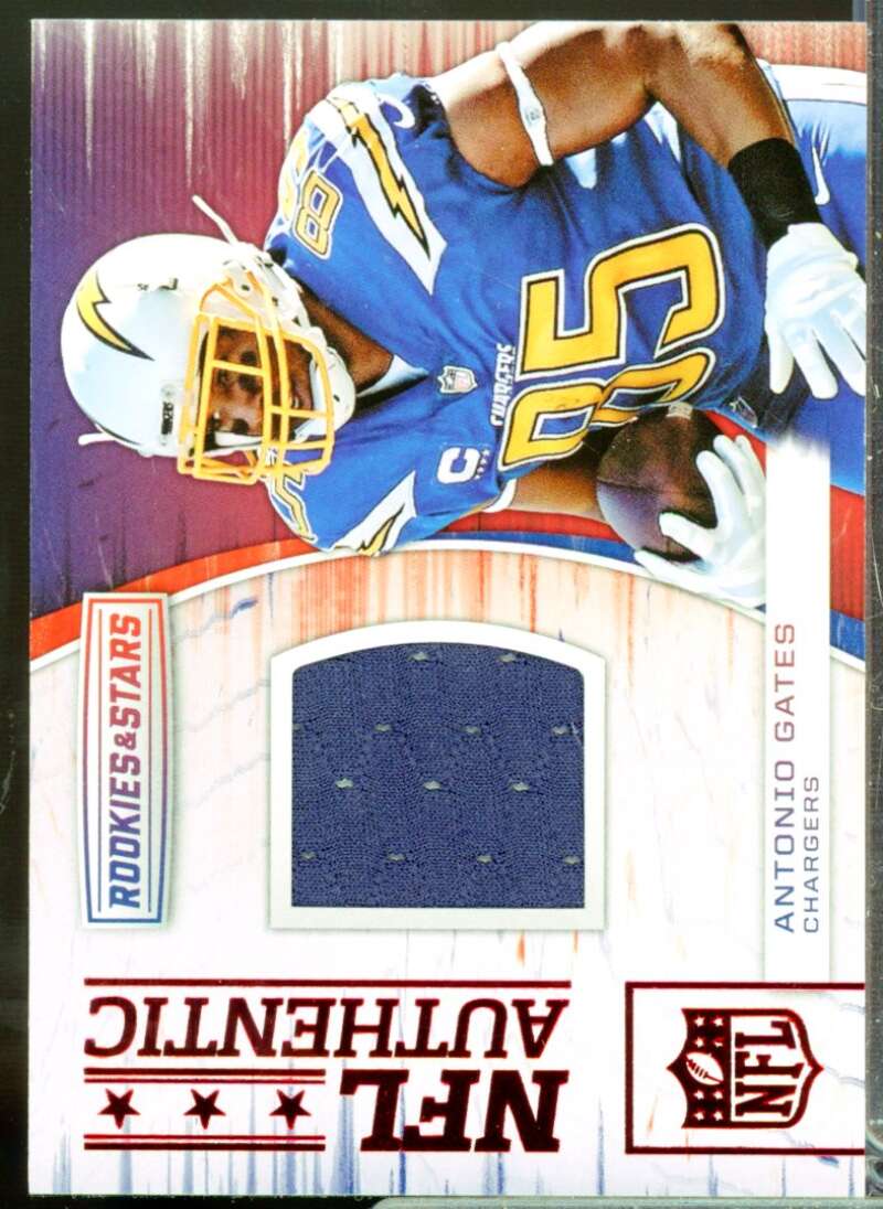 Antonio Gates Card 2018 Rookies and Stars NFL Authentic Jerseys #6  Image 1