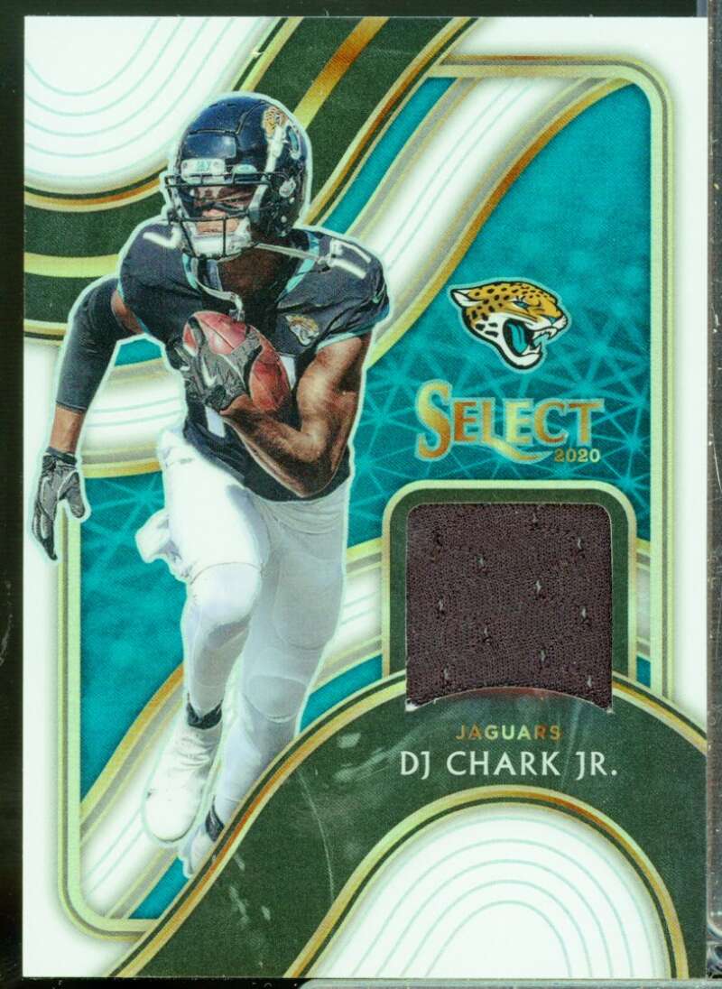 D.J. Chark Jr. Card 2020 Select Select Jersey Swatches Prizm White #27  Image 1