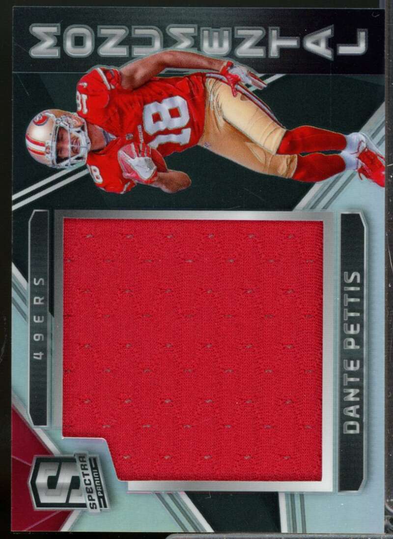 Dante Pettis Card 2018 Panini Spectra Monumental Memorabilia Rookie Jersey #32  Image 1
