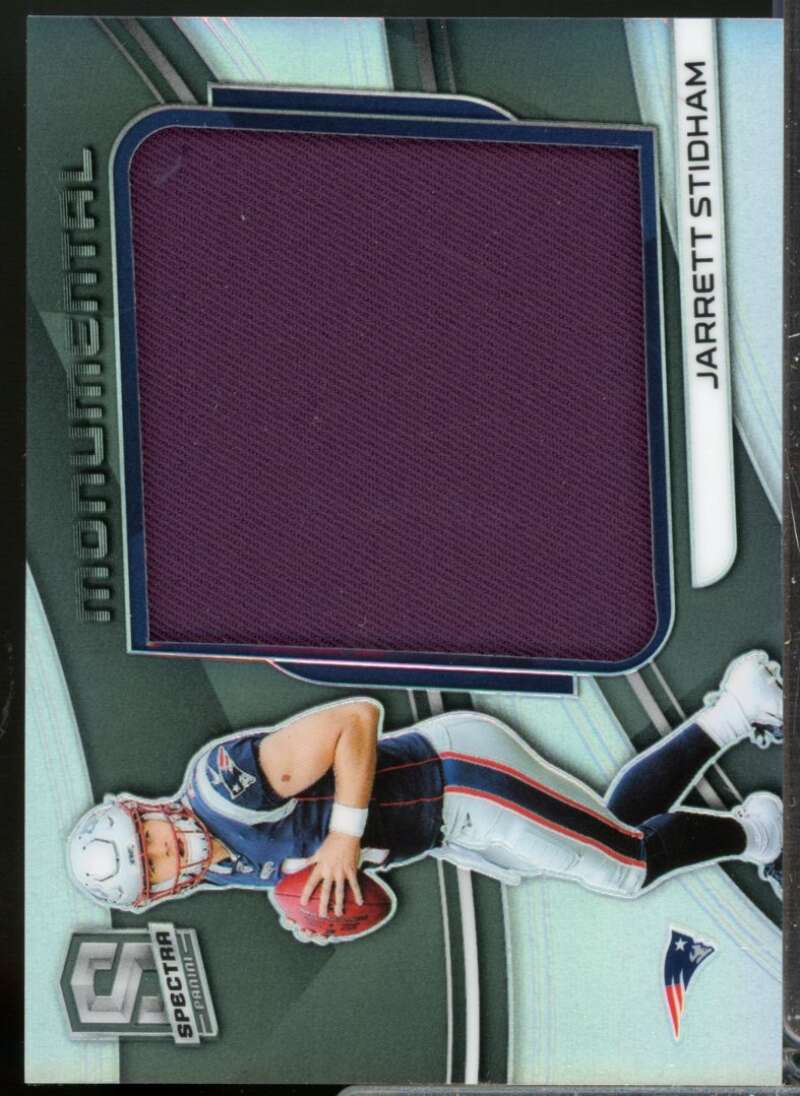 Jarrett Stidham 2019 Panini Spectra Monumental Memorabilia Rookie Jersey #7  Image 1