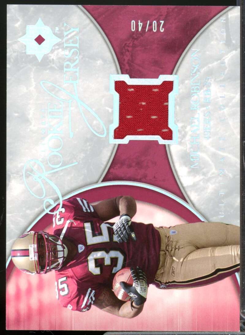 Michael Robinson /40 2006 Ultimate Collection Rookie Jerseys Spectrum #URMR  Image 1