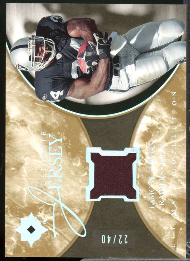 LaMont Jordan /40 Card 2006 Ultimate Collection Jerseys Spectrum #ULJO  Image 1