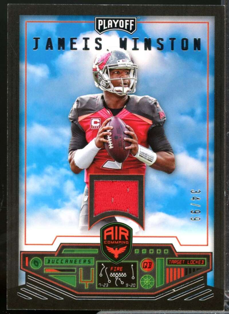 Jameis Winston /99 Card 2017 Playoff Air Command Jerseys #16  Image 1