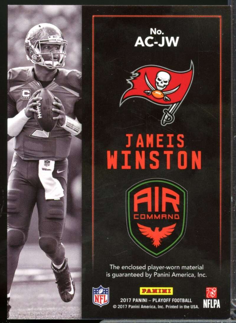 Jameis Winston /99 Card 2017 Playoff Air Command Jerseys #16  Image 2