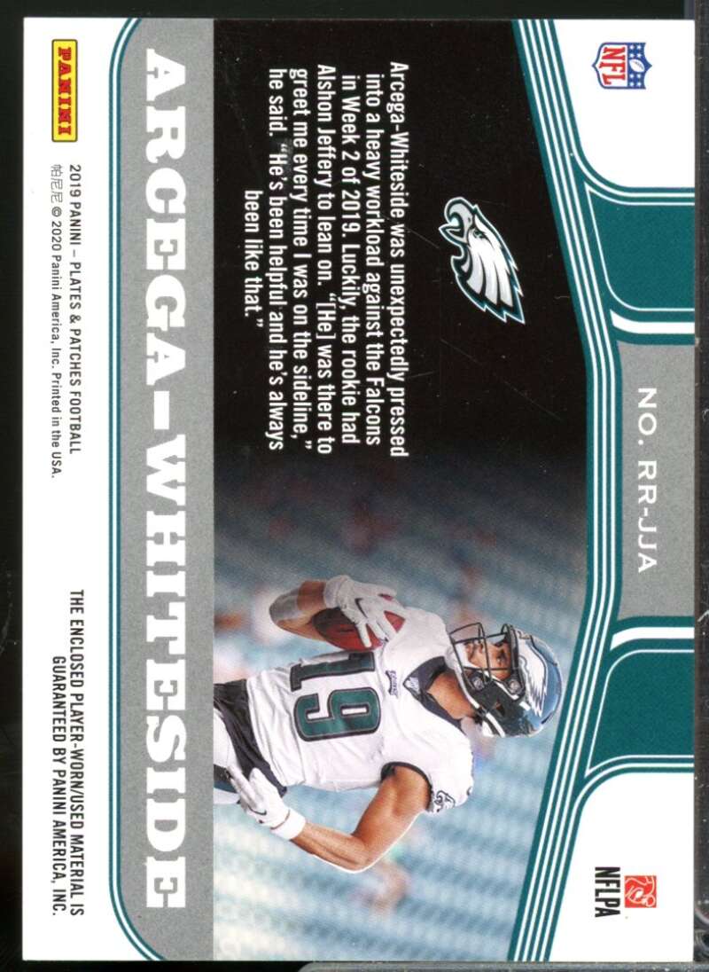 J.J. Arcega-Whiteside 2019 Plates and Patches Rookie Reflections Jerseys #19  Image 2