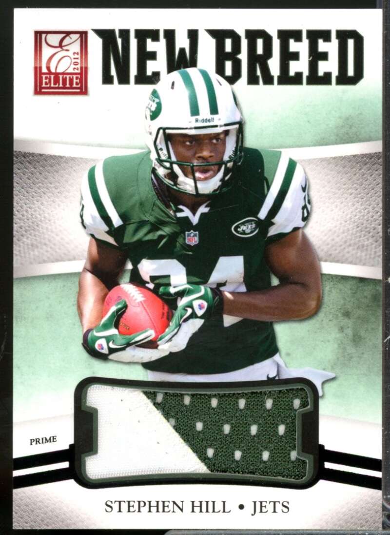 Stephen Hill /49 Card 2012 Elite New Breed Rookie Jerseys Prime #14  Image 1