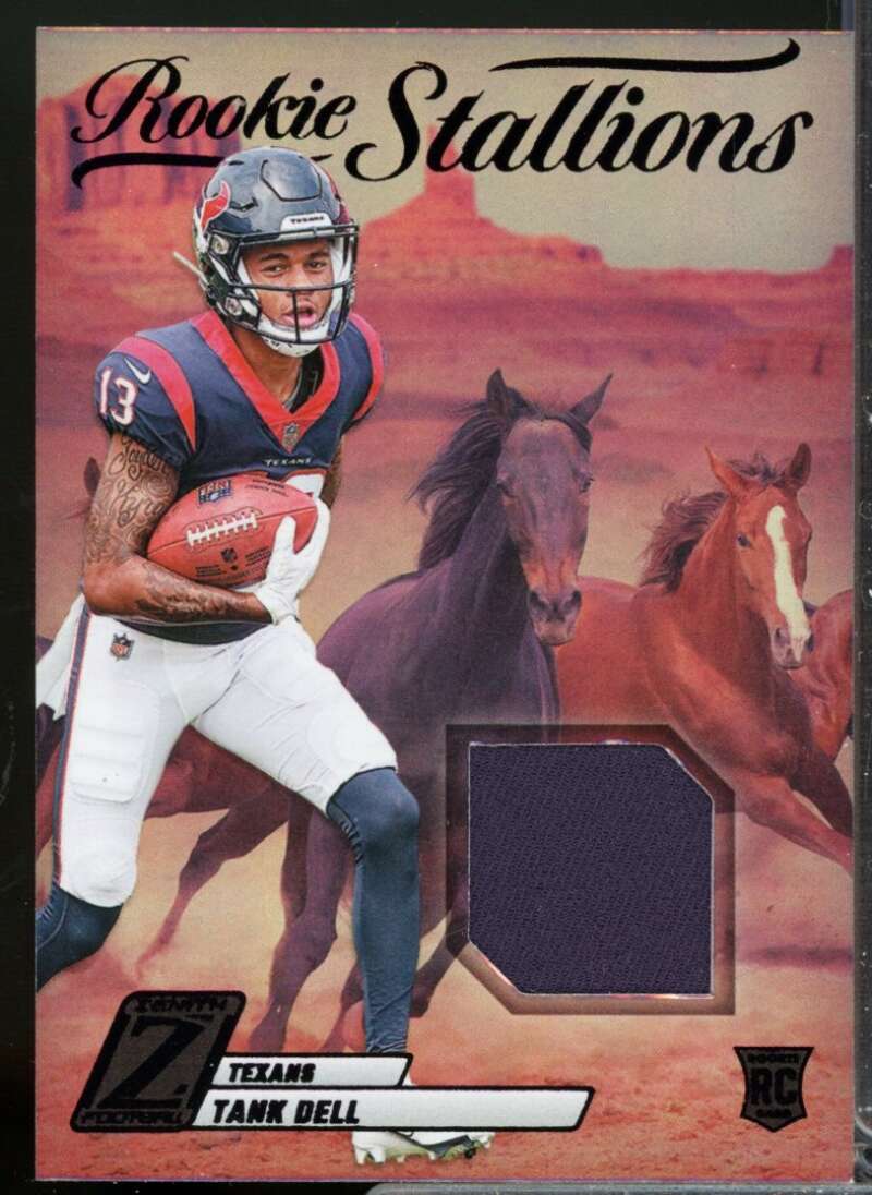 Tank Dell Card 2023 Zenith Rookie Stallions Jerseys #33  Image 1