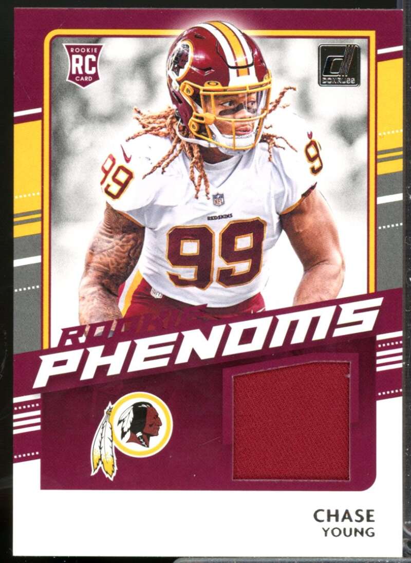 Chase Young Card 2020 Donruss Rookie Phenom Jerseys #16  Image 1