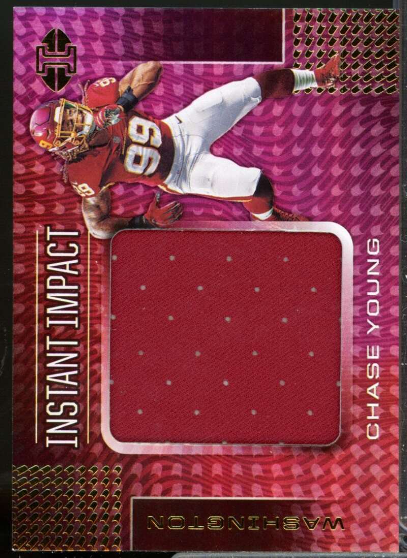 Chase Young Card 2020 Panini Illusions Instant Impact Rookie Jerseys #21  Image 1