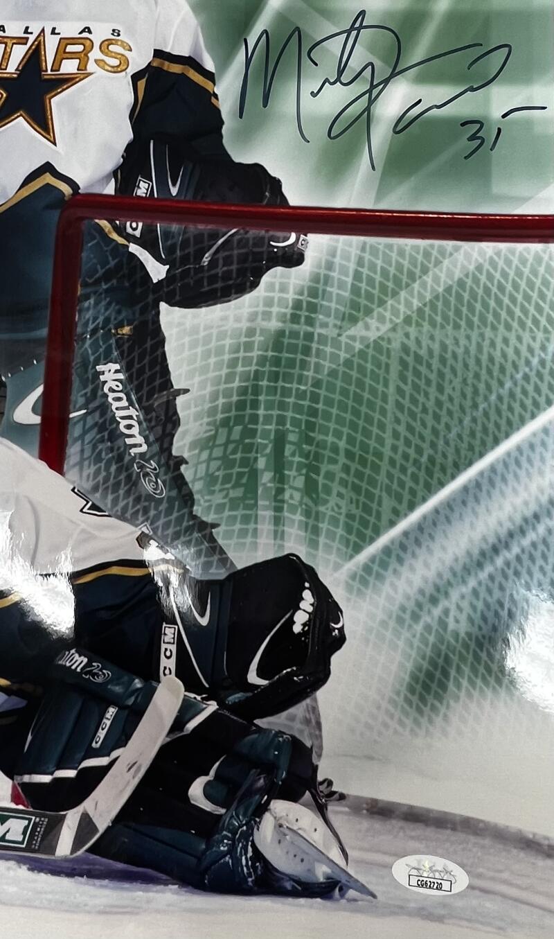 Marty Turco Autograph Signed Dallas Stars 16x20 Poster  JSA Authentic Image 2