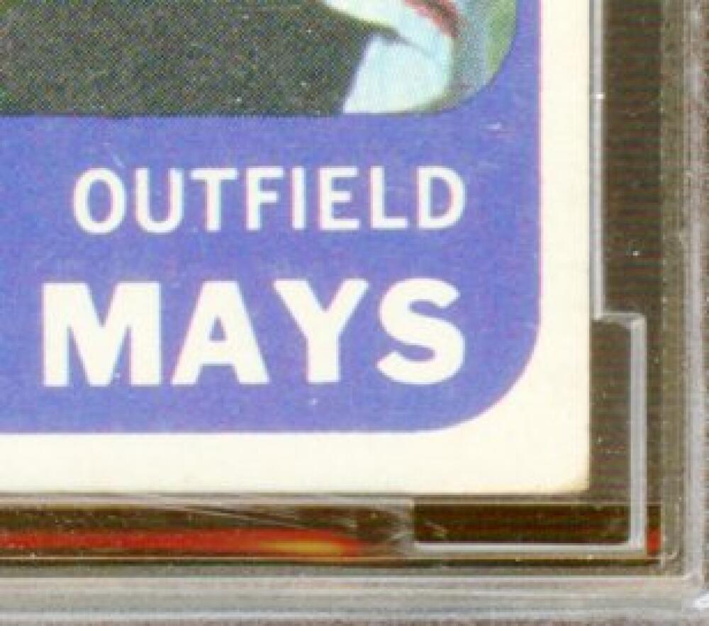 1965 Topps #250 Willie Mays Card BGS BCCG 8 Excellent+ Image 5