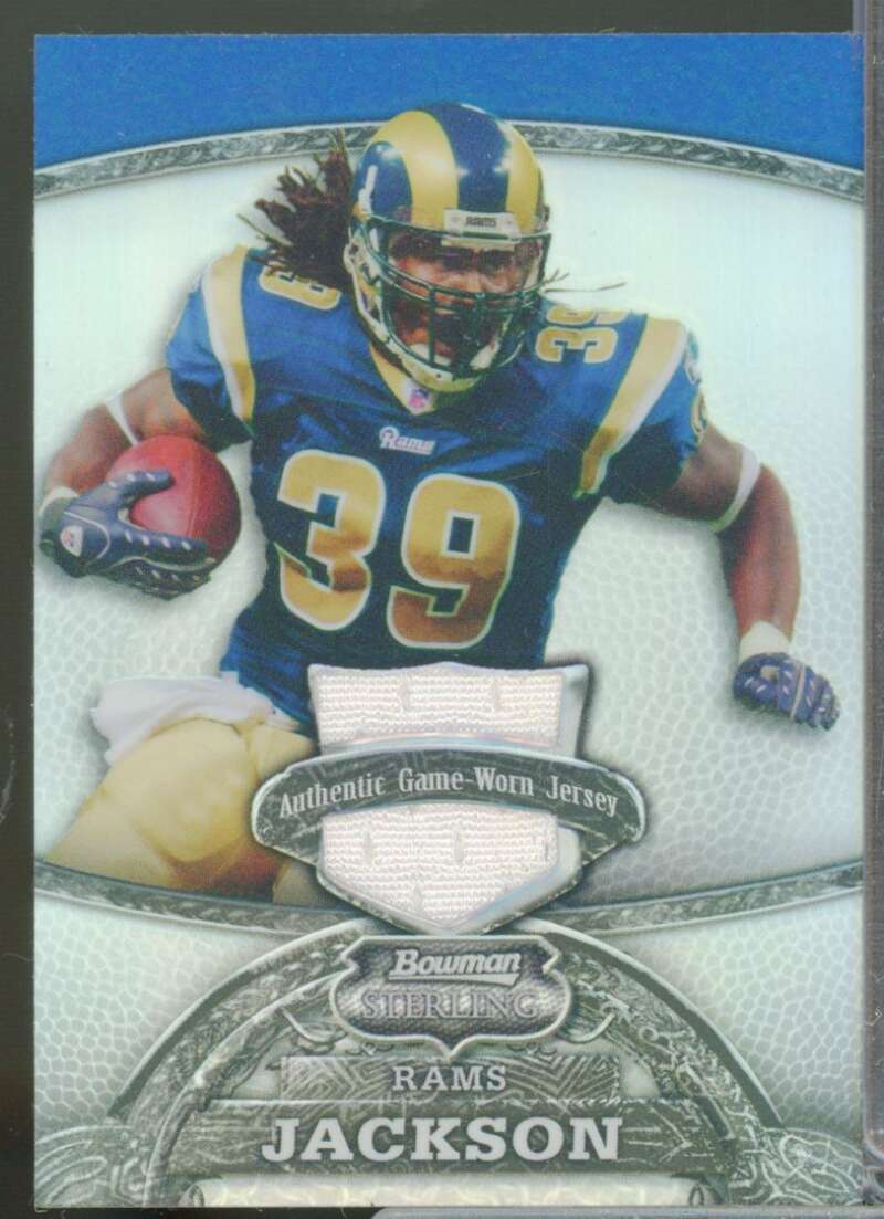 Steven Jackson Card 2008 Bowman Sterling Jersey Refractors #59  Image 1