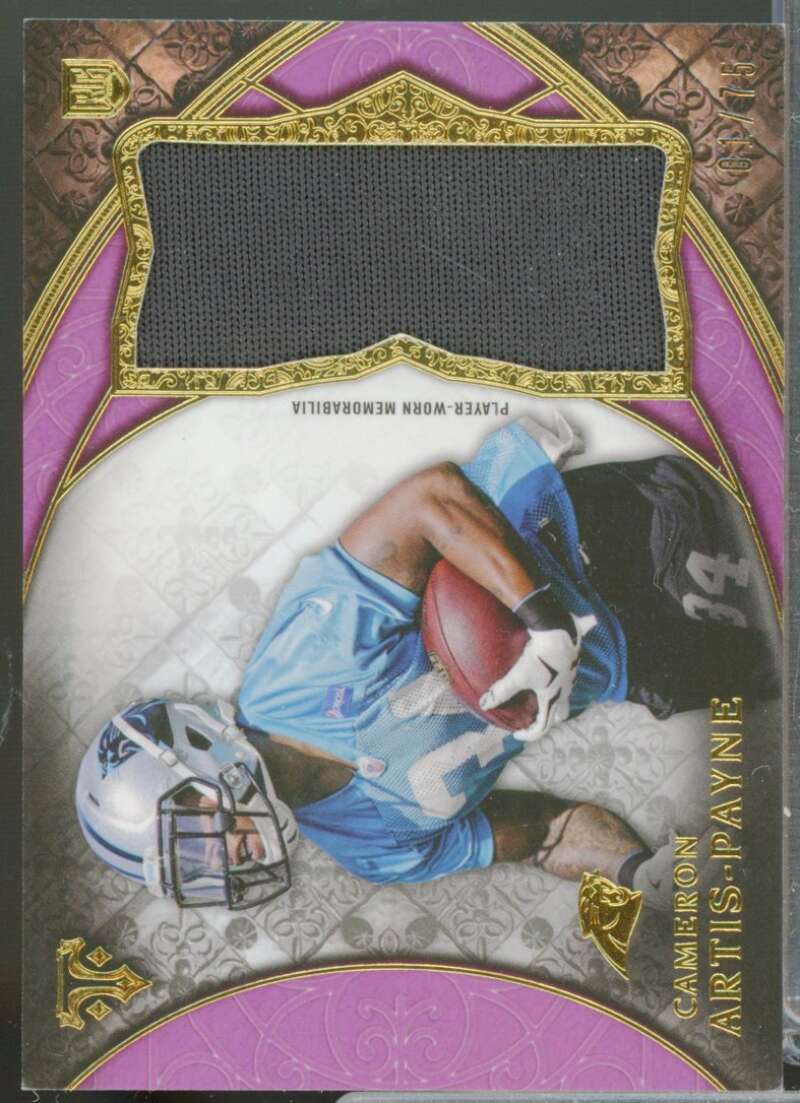 Cameron Artis-Payne 2015 Topps Triple Threads Rookie Jumbo Jersey Purple #CA  Image 1