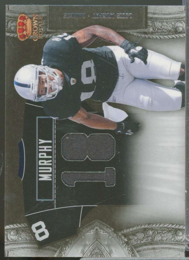Louis Murphy /50 Card 2011 Crown Royale Jersey Number Materials #16  Image 1