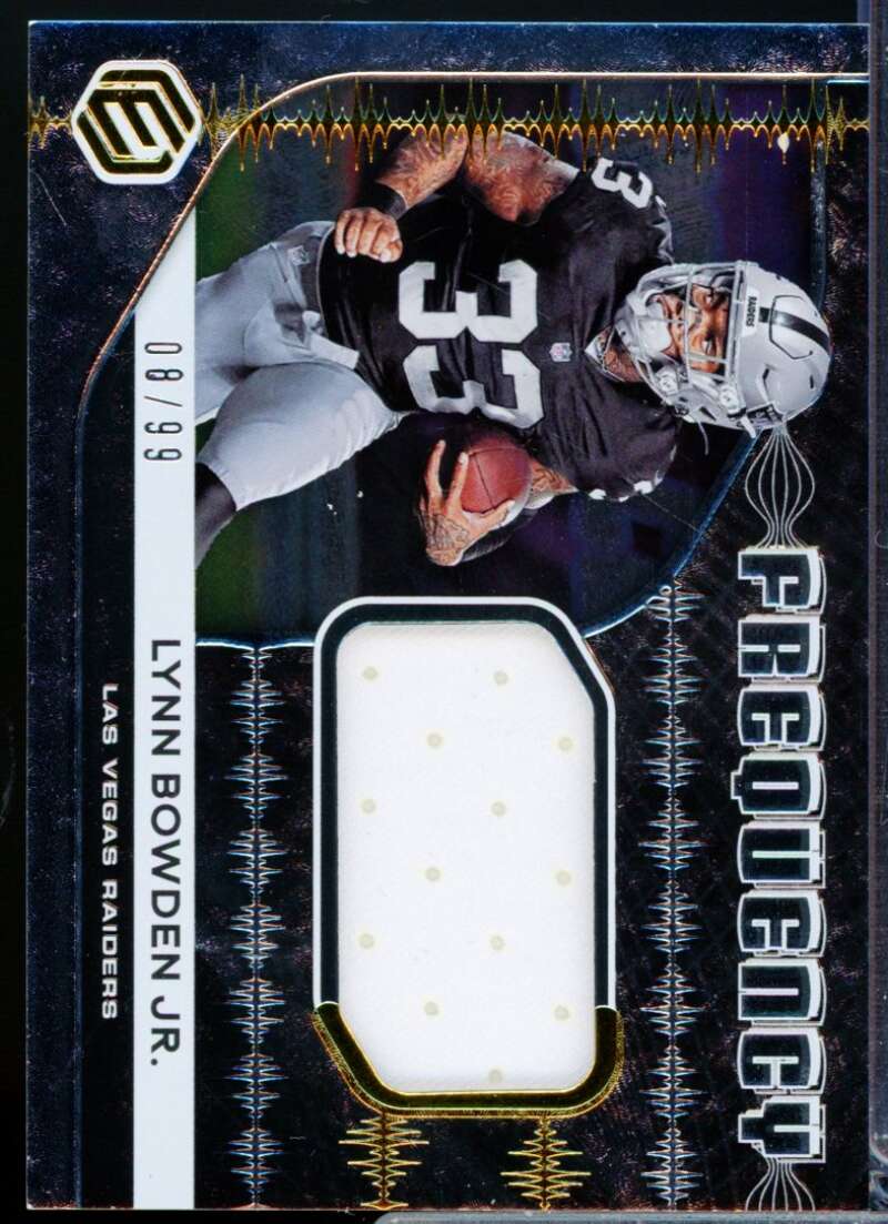 Lynn Bowden Jr. Rookie /99 2020 Panini Elements Frequency Jersey Materials #26  Image 1