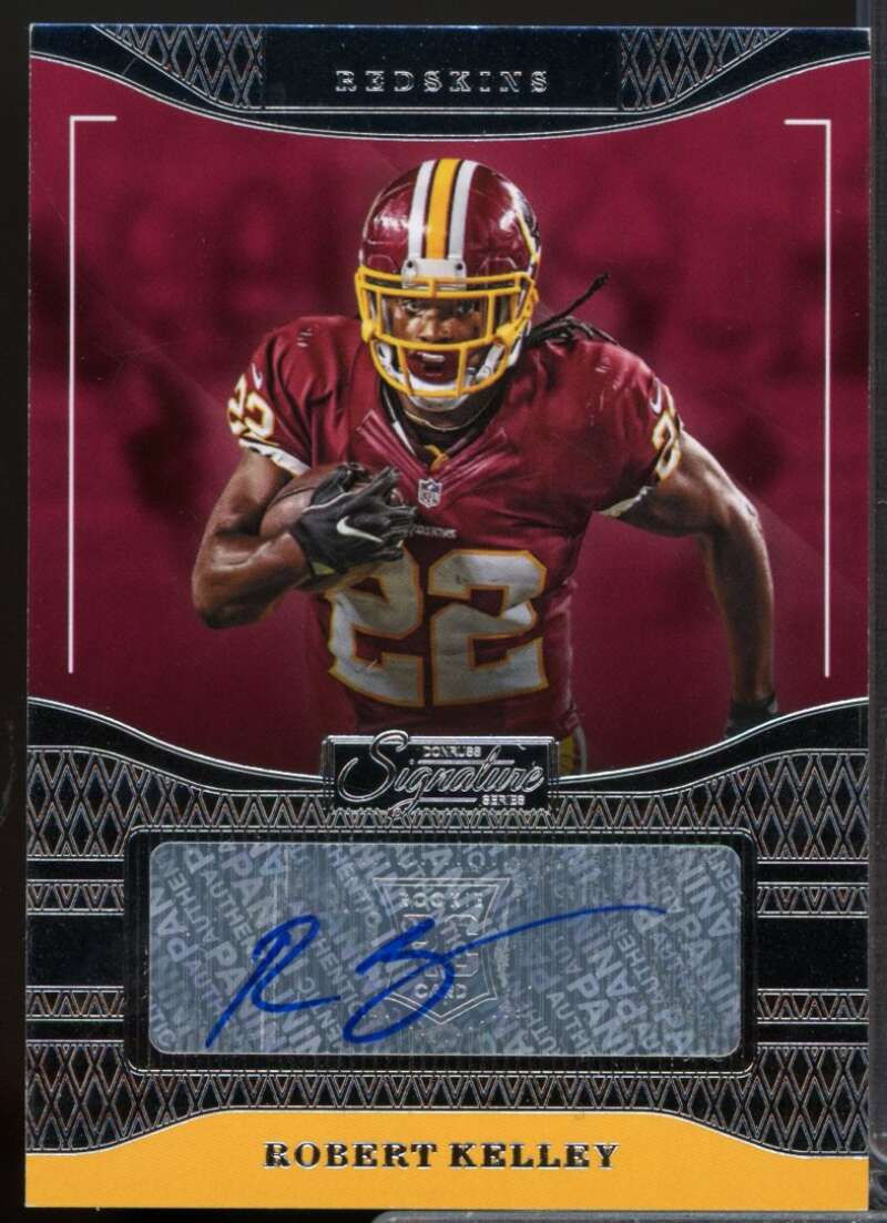 Robert Kelley Rookie Card 2016 Donruss Signature Series Autograph #260  Image 1