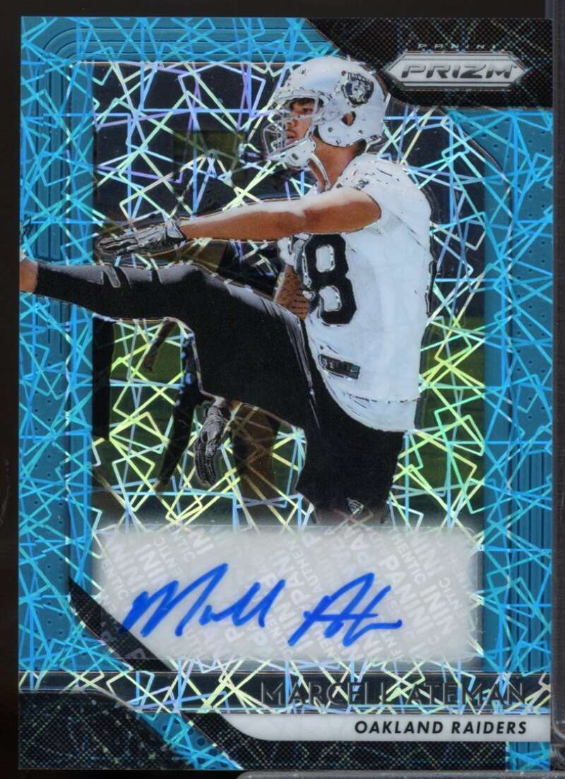 Marcell Ateman Card 2018 Panini Prizm Rookie Autographs Prizms Lazer #88  Image 1