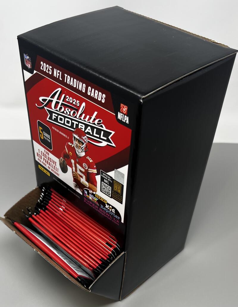 2025 Panini Absolute Football Gravity Feed Box (48 Packs) Image 2