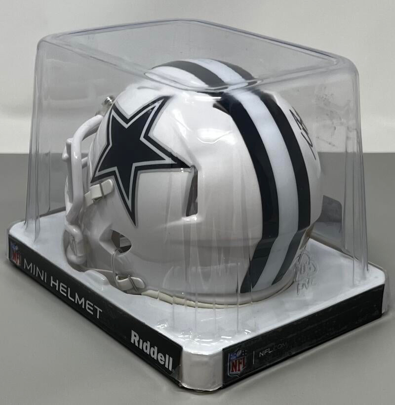 Noah Brown Dallas Cowboys Autograph Signed Mini Helmet JSA Authentic Image 2