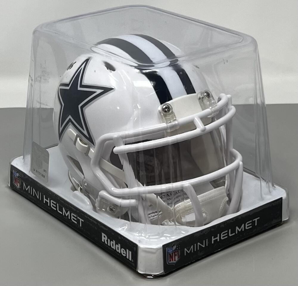 Noah Brown Dallas Cowboys Autograph Signed Mini Helmet JSA Authentic Image 3