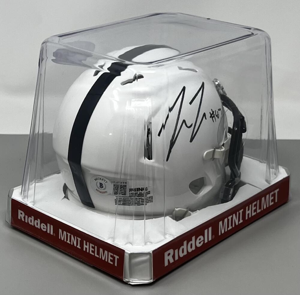 Pat Freiermuth Penn State Nittany Lions Autograph Signed Mini Helmet BAS Authentic Image 3