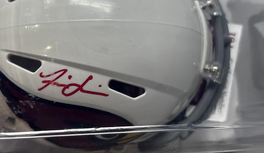 Isaiah Simmons Arizona Cardinals Autograph Signed Mini Helmet BAS Authentic Image 4
