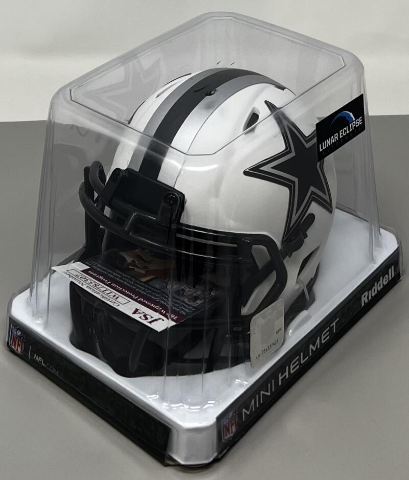 Amari Cooper Dallas Cowboys  Autograph Signed Mini Helmet JSA Authentic Image 1