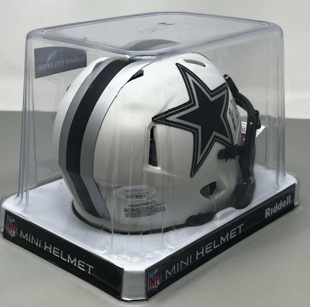 Amari Cooper Dallas Cowboys  Autograph Signed Mini Helmet JSA Authentic Image 2
