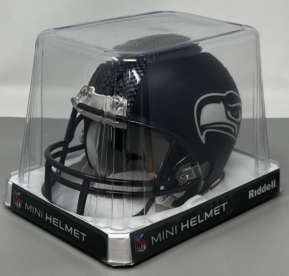 Walter Jones Seattle Seahawks Autograph Signed Mini Helmet Tristar Authentic Image 1