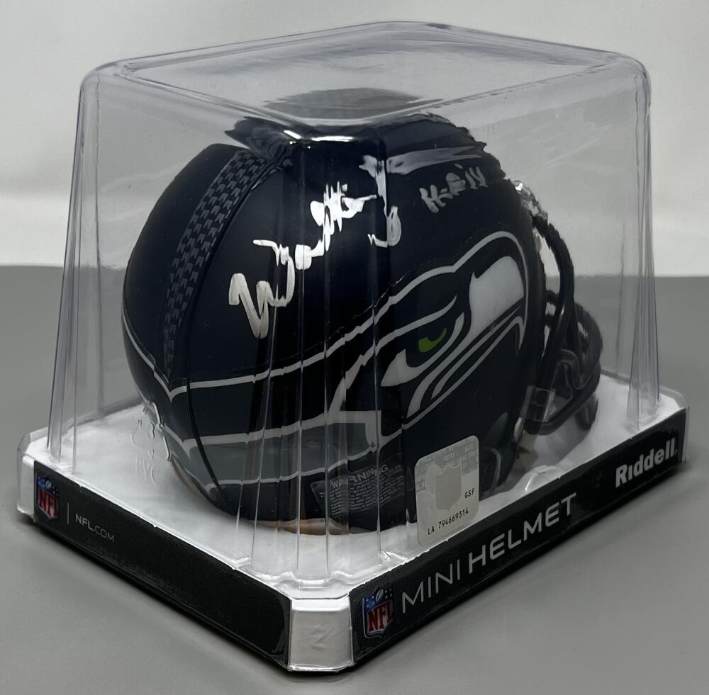 Walter Jones Seattle Seahawks Autograph Signed Mini Helmet Tristar Authentic Image 3
