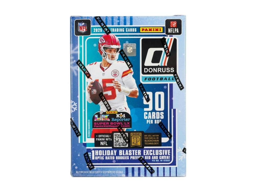 2025 Panini Donruss Football Holiday Blaster Box Image 1