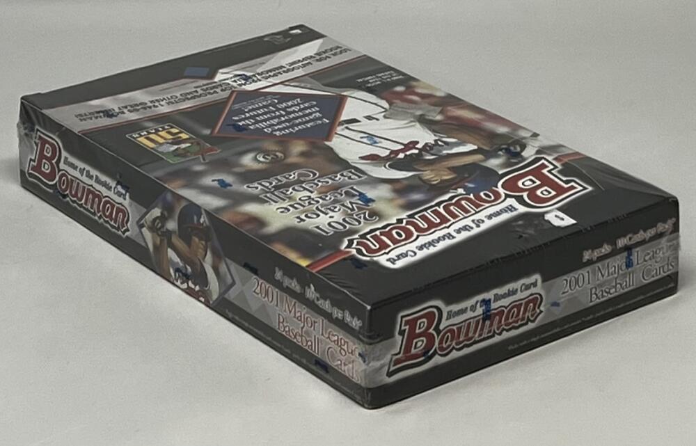 2001 Bowman Baseball Hobby Box Image 2