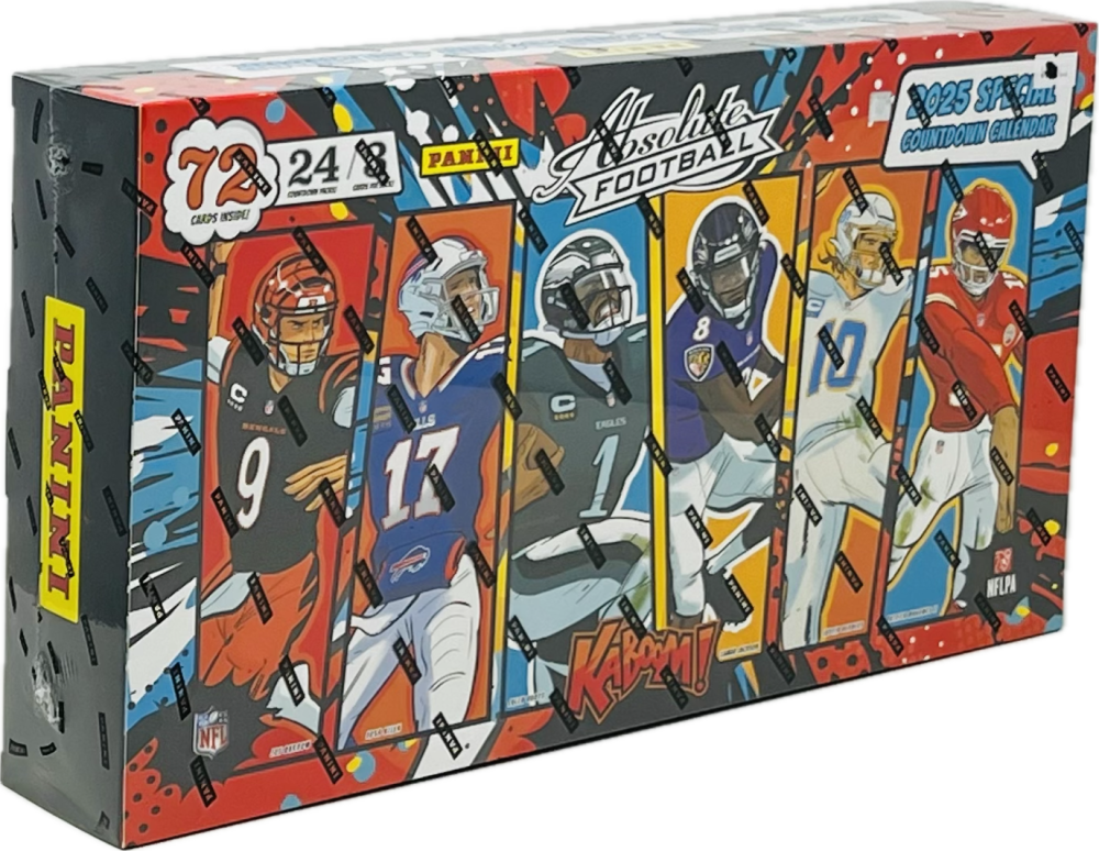 2025 Panini Absolute Football Countdown Calendar Box Image 1
