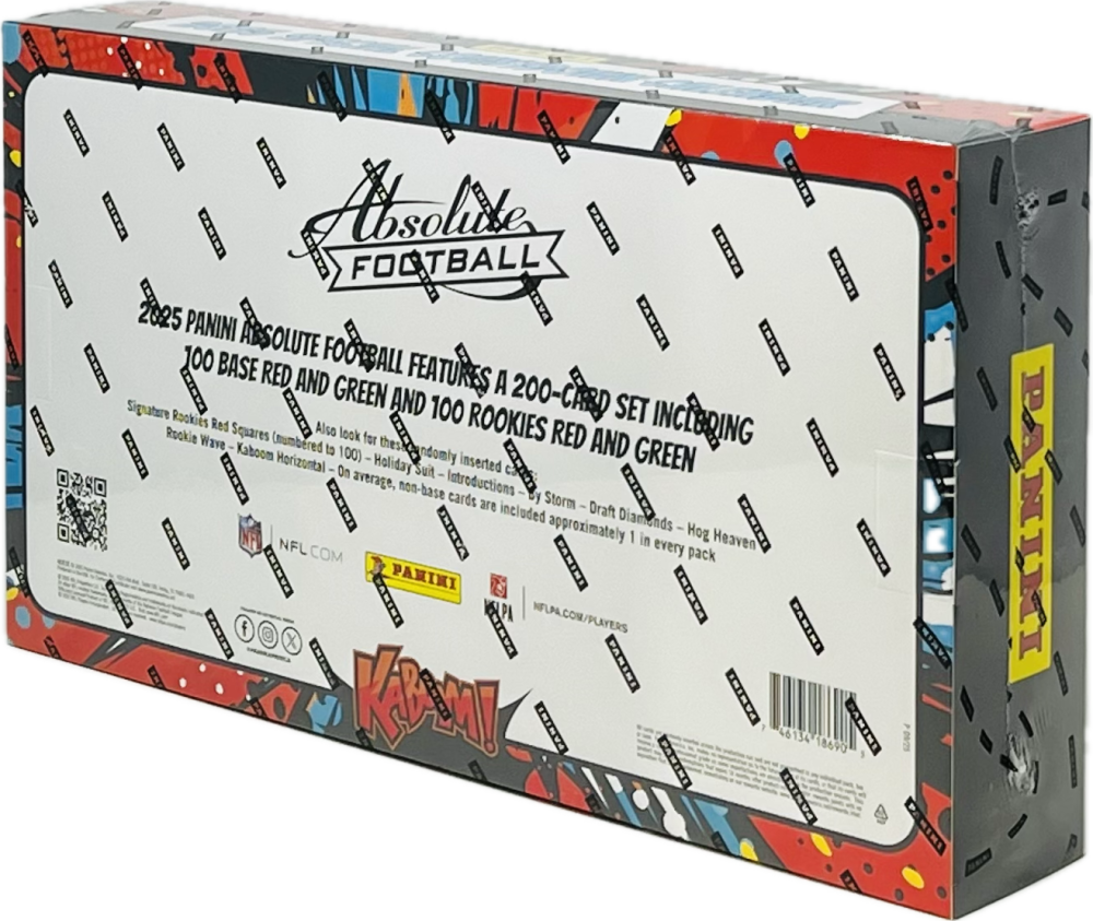 2025 Panini Absolute Football Countdown Calendar Box Image 3