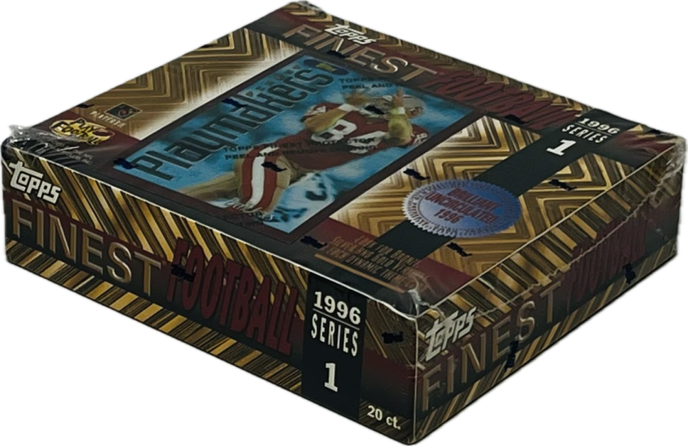 1996 Topps Finest Series 1 Football Box Image 1