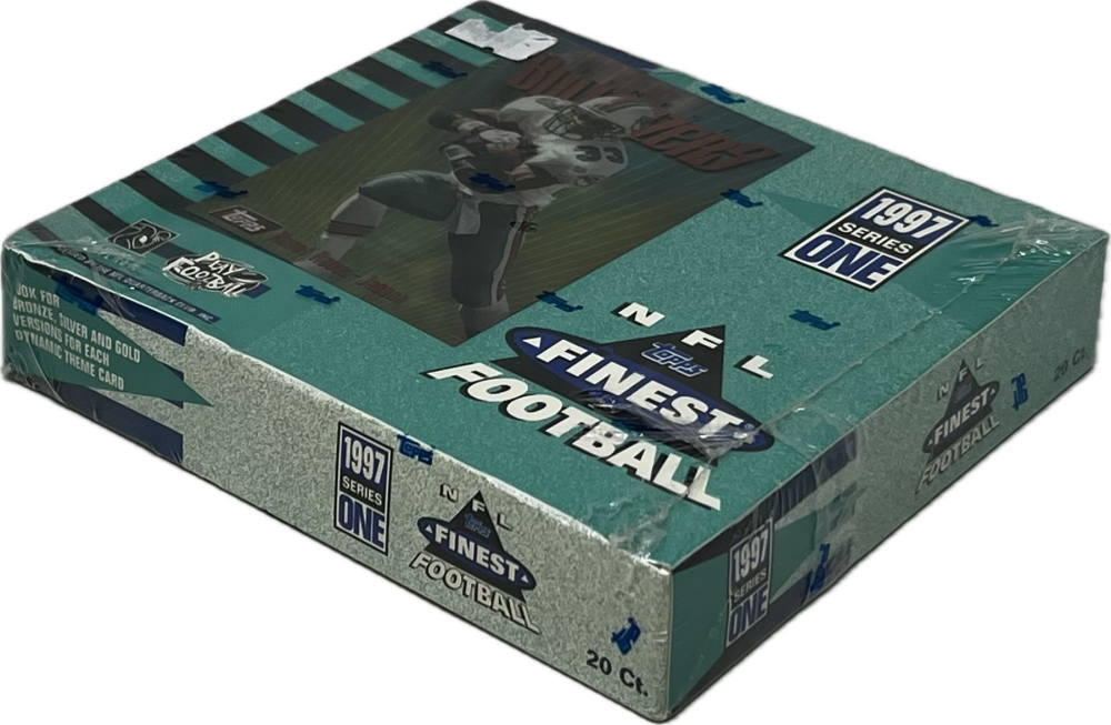 1997 Topps Finest Series 1 Football Box Image 1