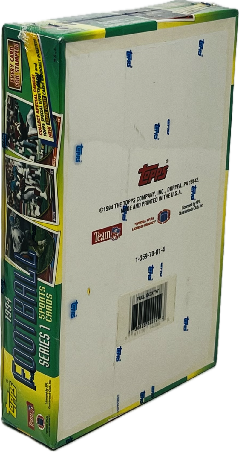 1994 Topps Series 1 Football Box Image 2