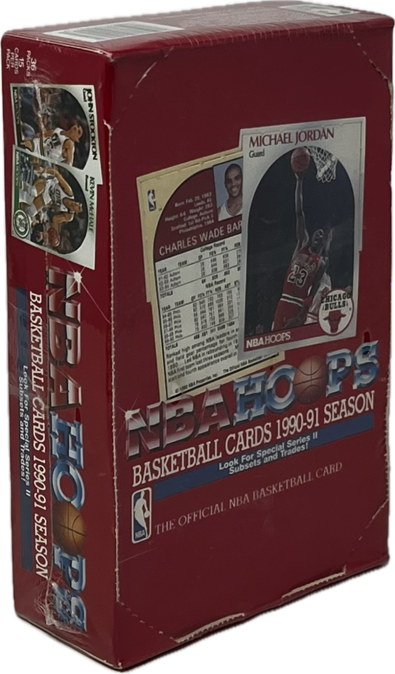 1990-91 Hoops Series 2 Basketball Box Image 1