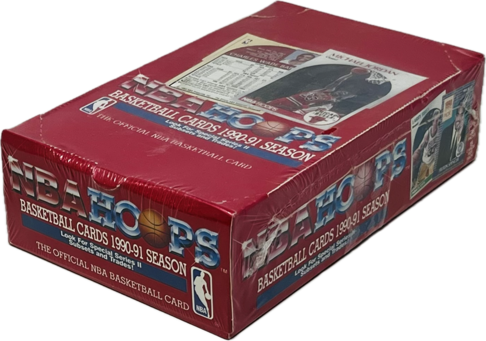 1990-91 Hoops Series 2 Basketball Box Image 2