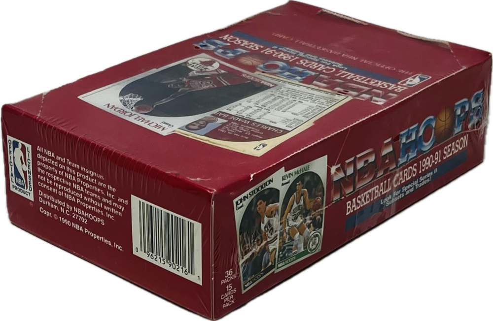 1990-91 Hoops Series 2 Basketball Box Image 3
