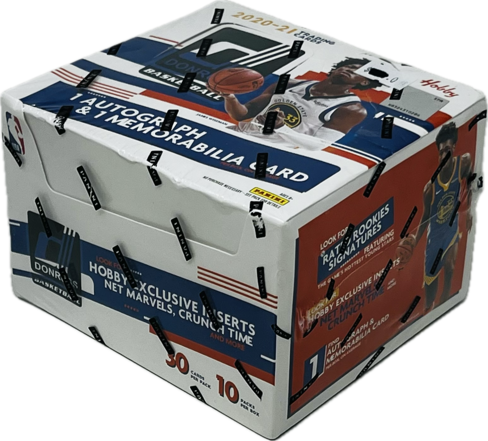 2020-21 Panini Donruss Basketball Hobby Box Image 1