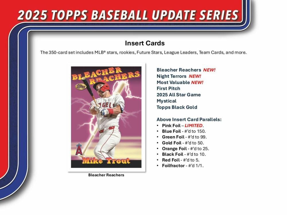 2025 Topps Update Series Baseball Hobby Box Image 5