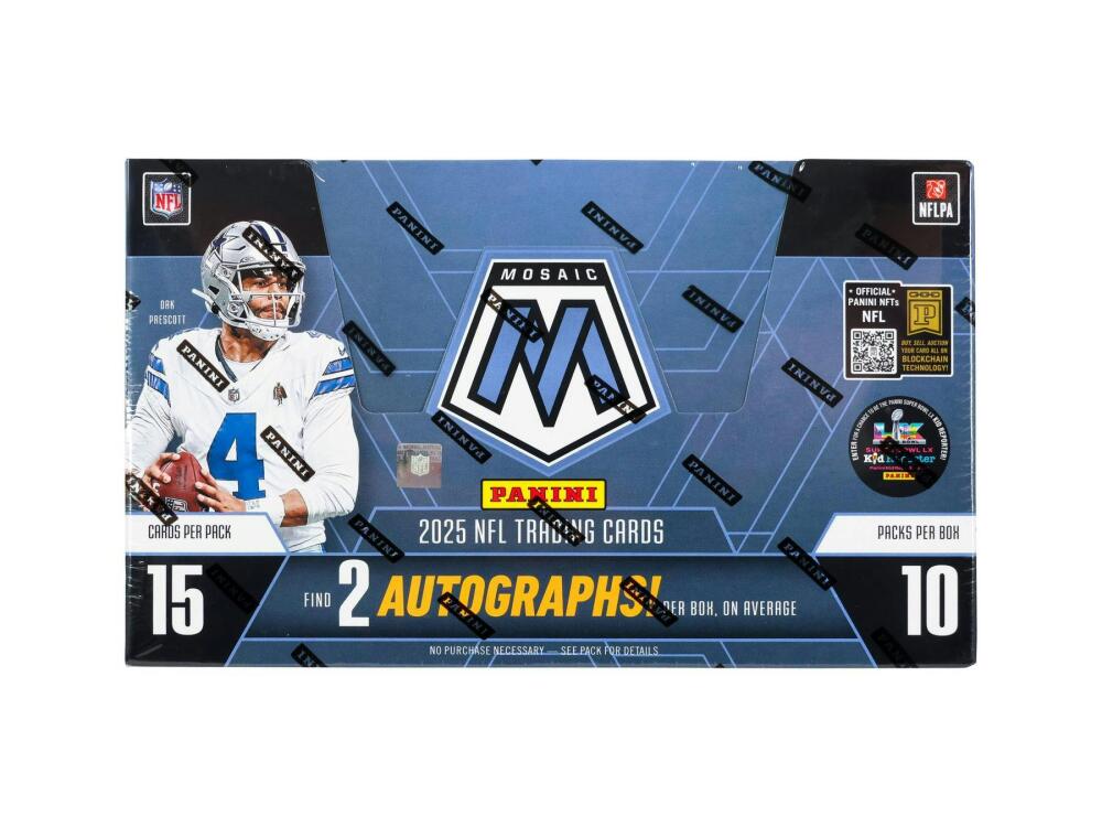 2025 Panini Mosaic Football Hobby Box Image 1
