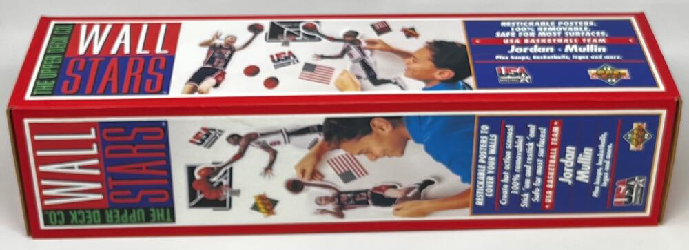 1992 Upper Deck Chris Mullin / Michael Jordan U.S.A Basketball Team Restickable Posters Image 1