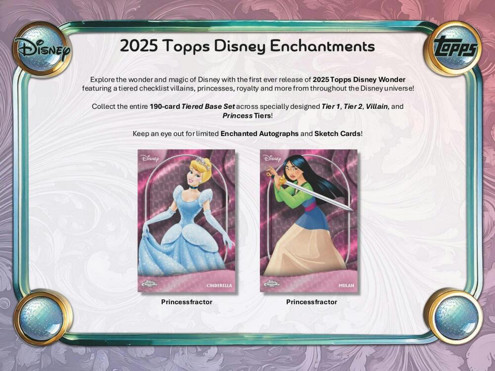 2025 Topps Disney Wonder 7-Pack Blaster Box  Image 4