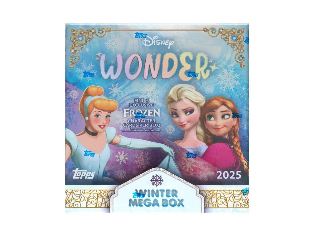 2025 Topps Disney Wonder Winter Mega Box Image 1