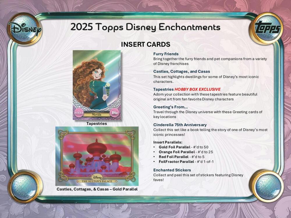 2025 Topps Disney Wonder Winter Mega Box Image 6