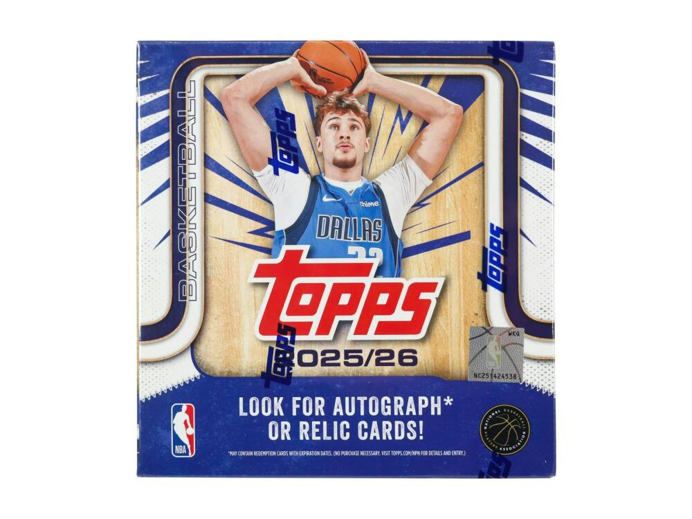 2025-26 Topps Basketball Mega Box  Image 1