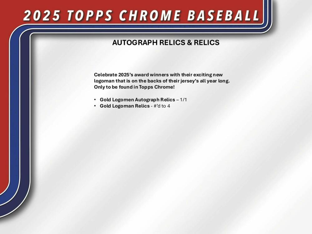 2025 Topps Chrome Baseball Hobby Jumbo Box Image 7