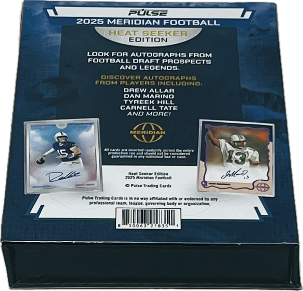 2025 Pulse Meridian Football Heat Seeker Edition Box Image 2